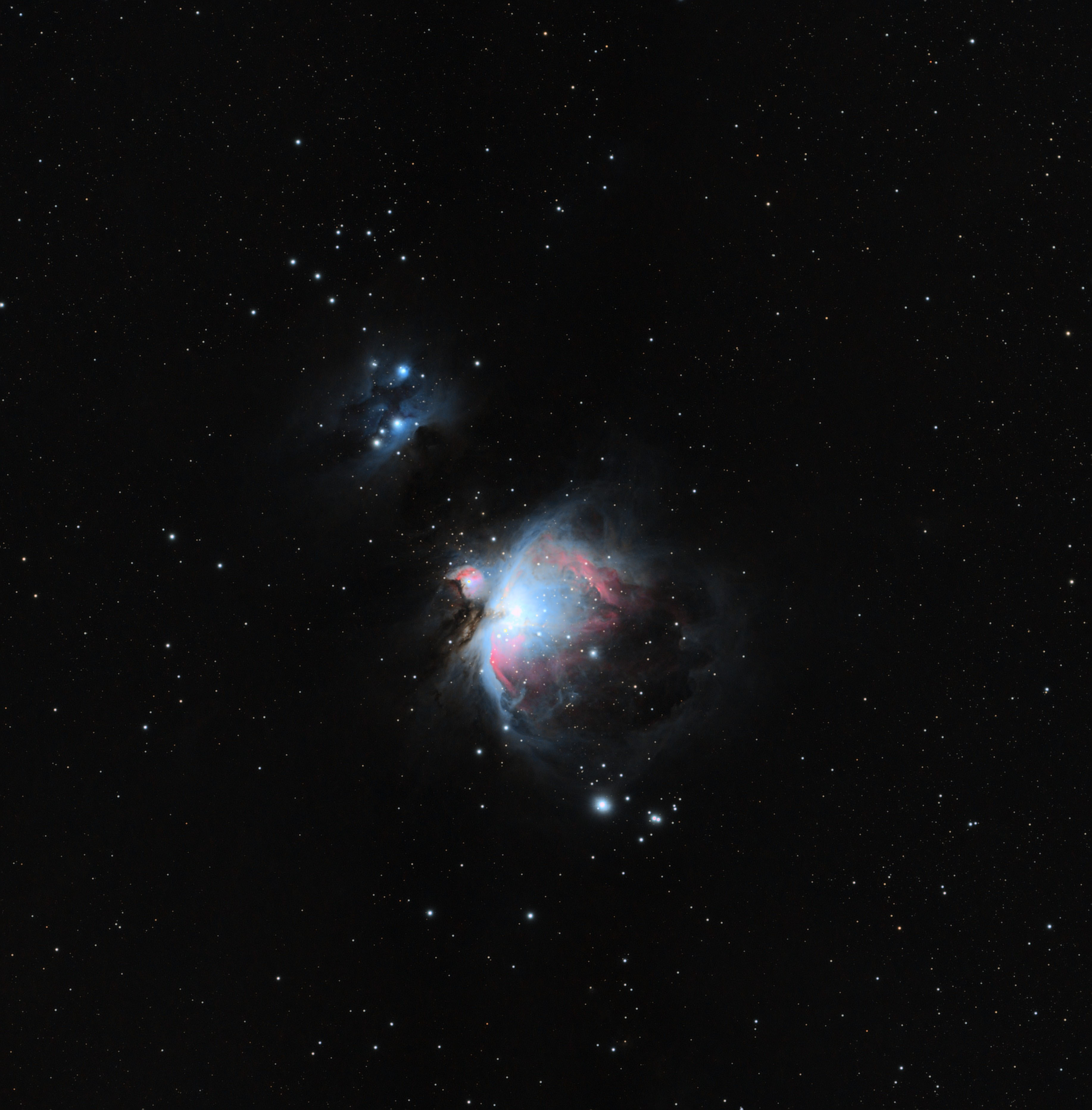 A first attempt on the Orion Nebula The Orion Nebula